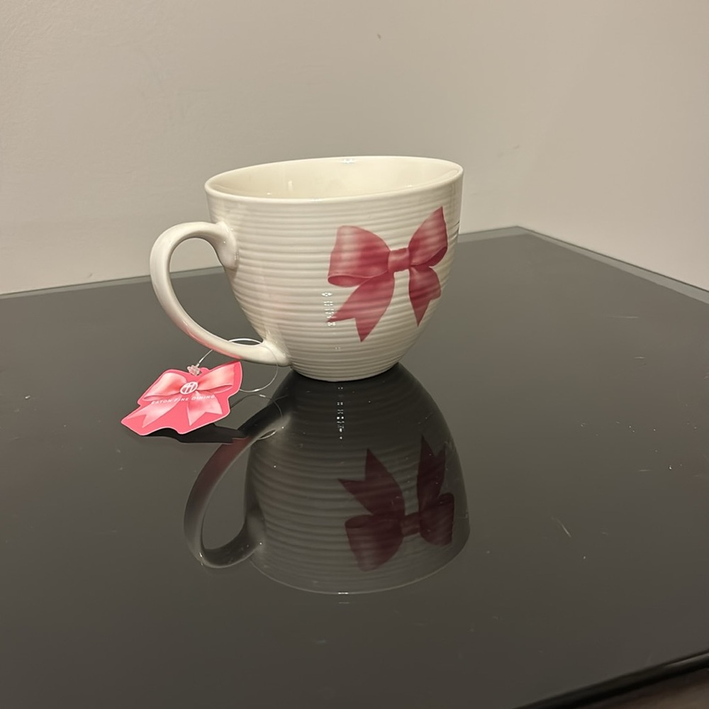 Pink bow cup coquette - Picture 2 of 3